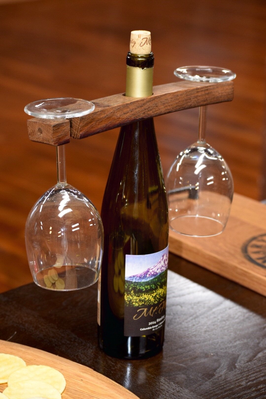 Wine Bottle & Wine Glass